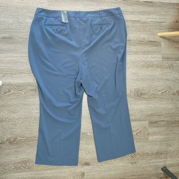 Lane Bryant Navy Blue Career Office Capsule Wardrobe Classic Trouser Sz 26P - Picture 6 of 10